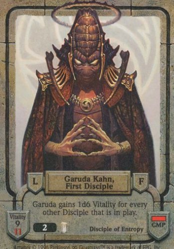 Garuda Kahn, First Disciple